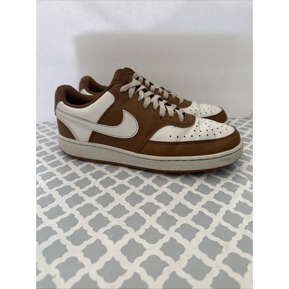 Nike Court Vision Low Next Nature Light British Tan Women's Sneakers Size 9